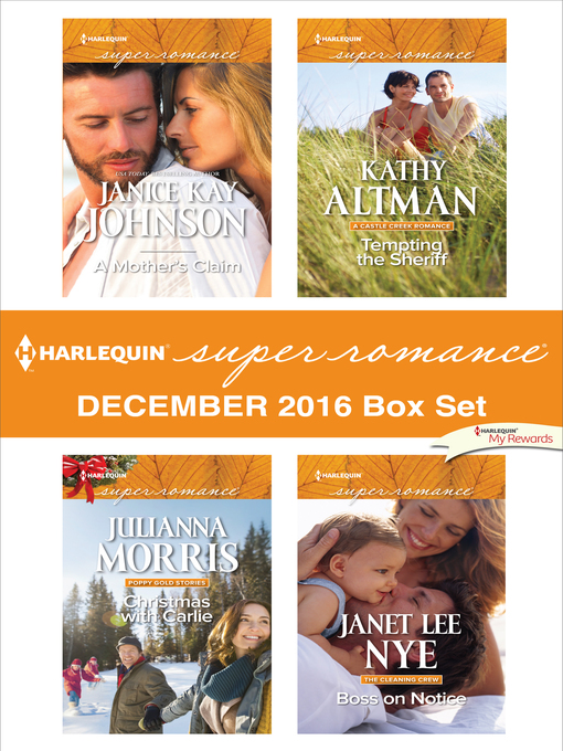 Title details for Harlequin Superromance December 2016 Box Set by Janice Kay Johnson - Available